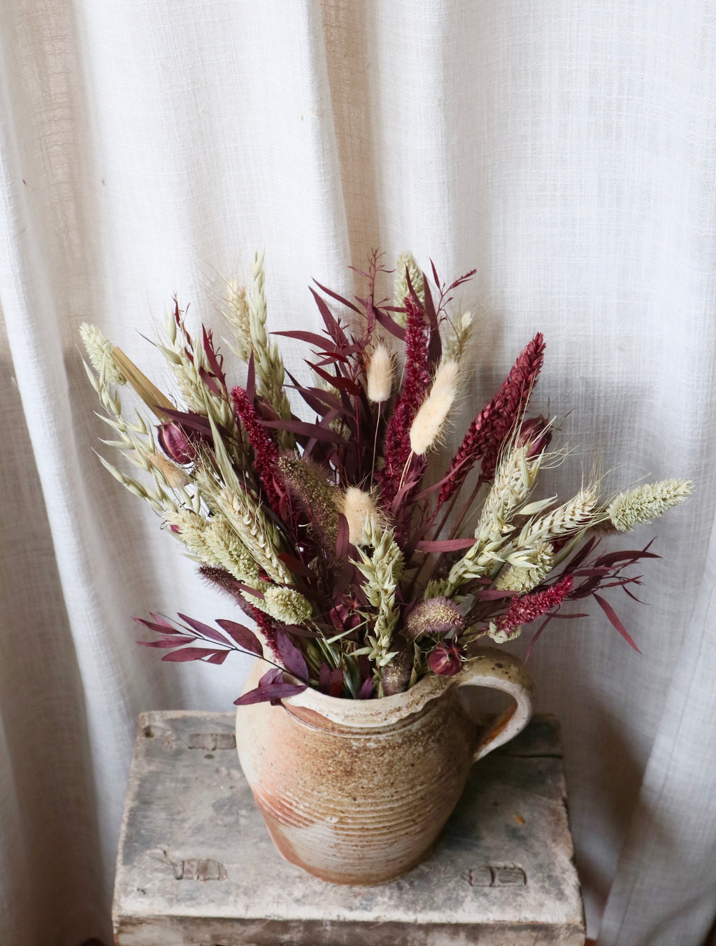 October | Autumn Dried Flower Bouquet