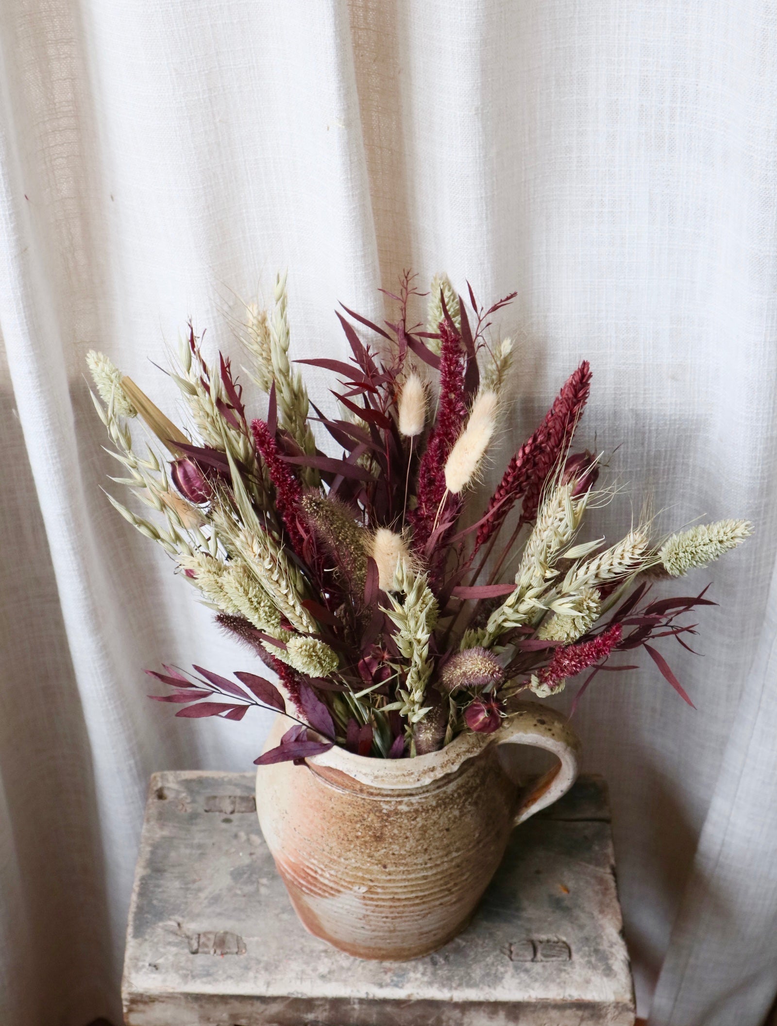 October | Autumn Dried Flower Bouquet