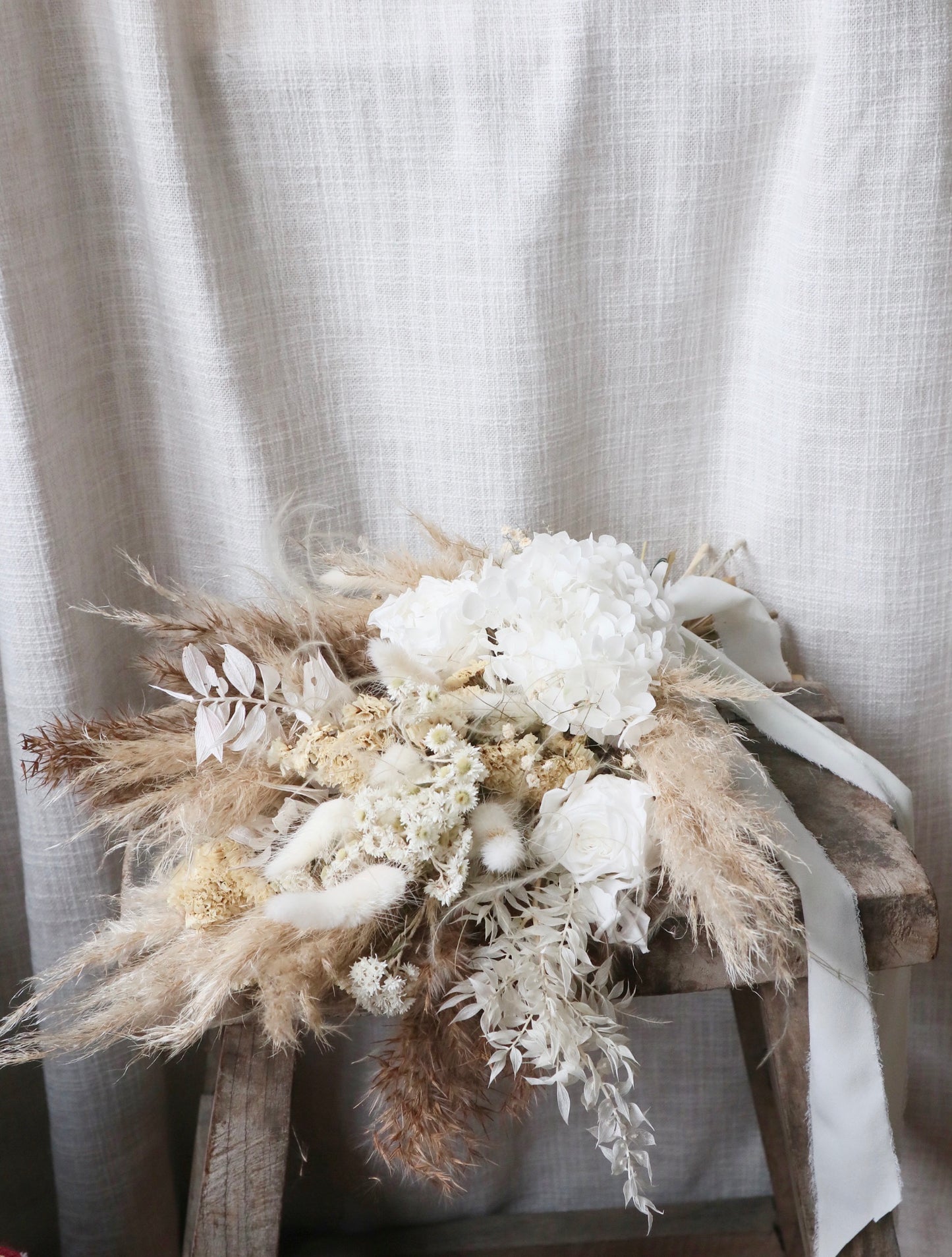 Bonnie | Neutral Luxury Dried Flower Bouquet