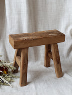 Rustic Antique Small Stool