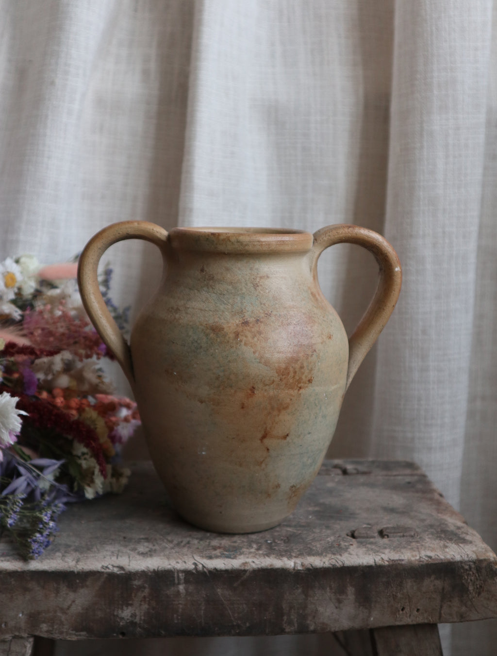 Antique Twin Handle Vase