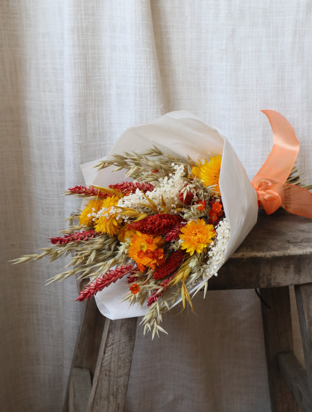 Nadia Autumn Dried Flower Bouquet