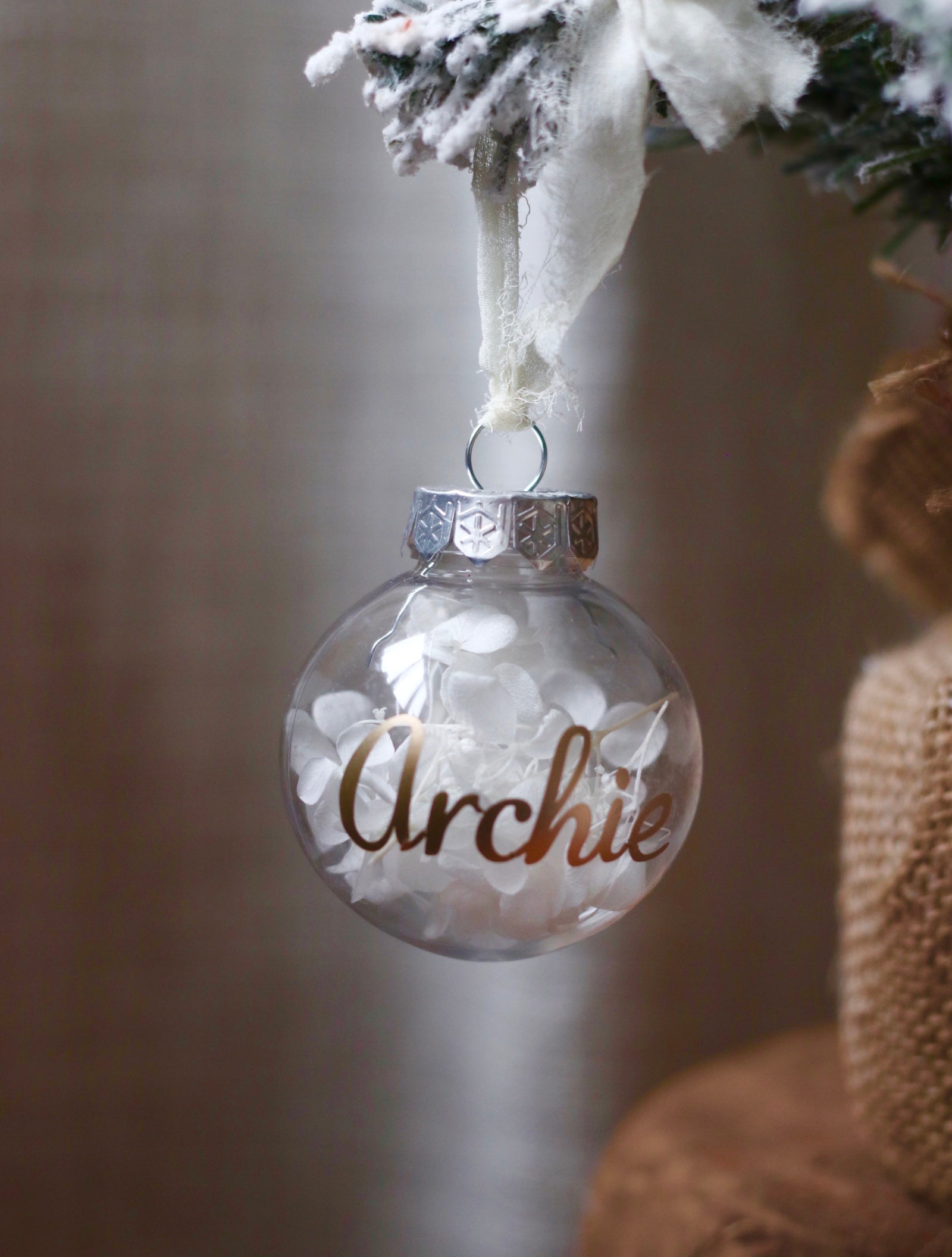 Personalised Christmas Bauble