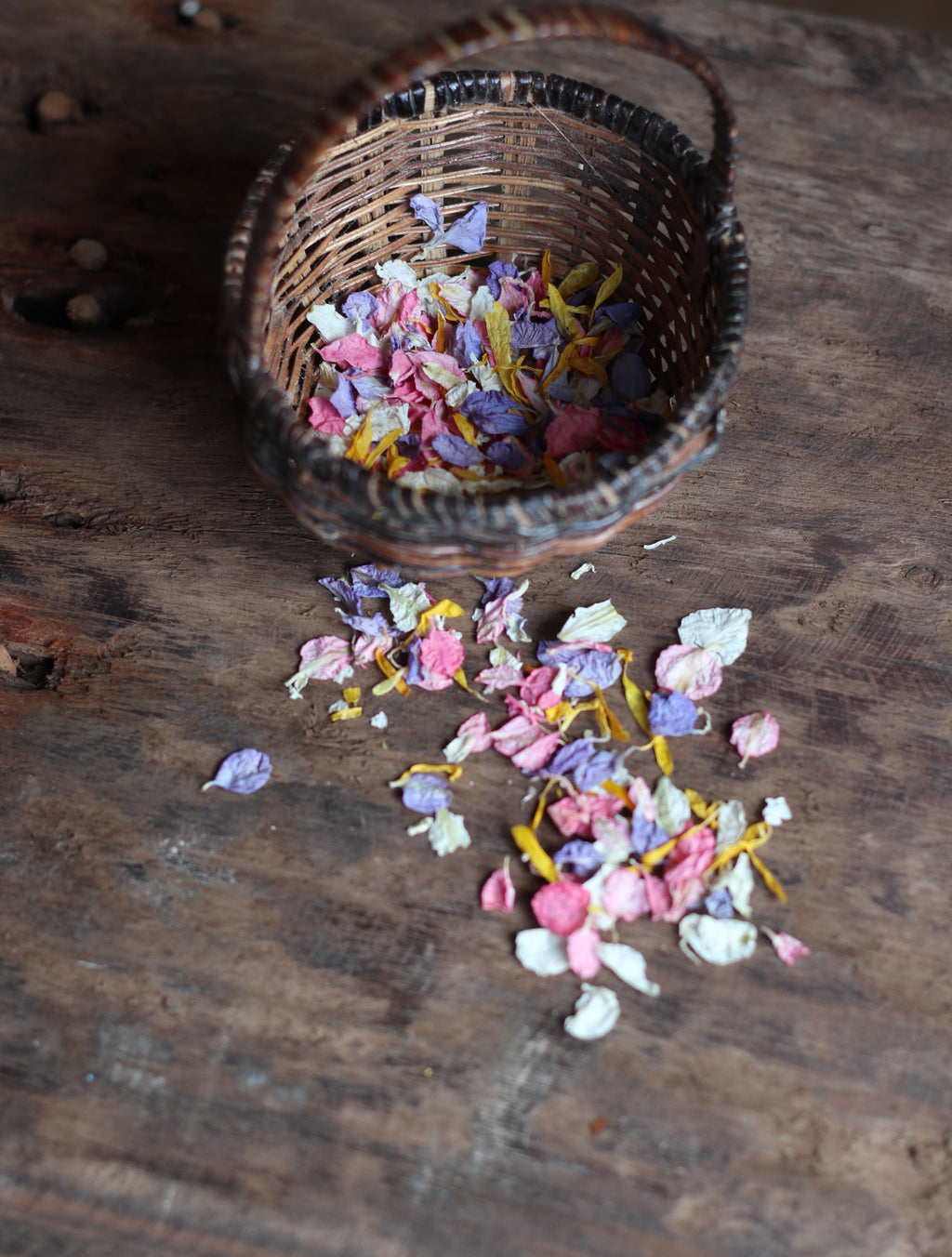 Summer Dried Flower Confetti Bags