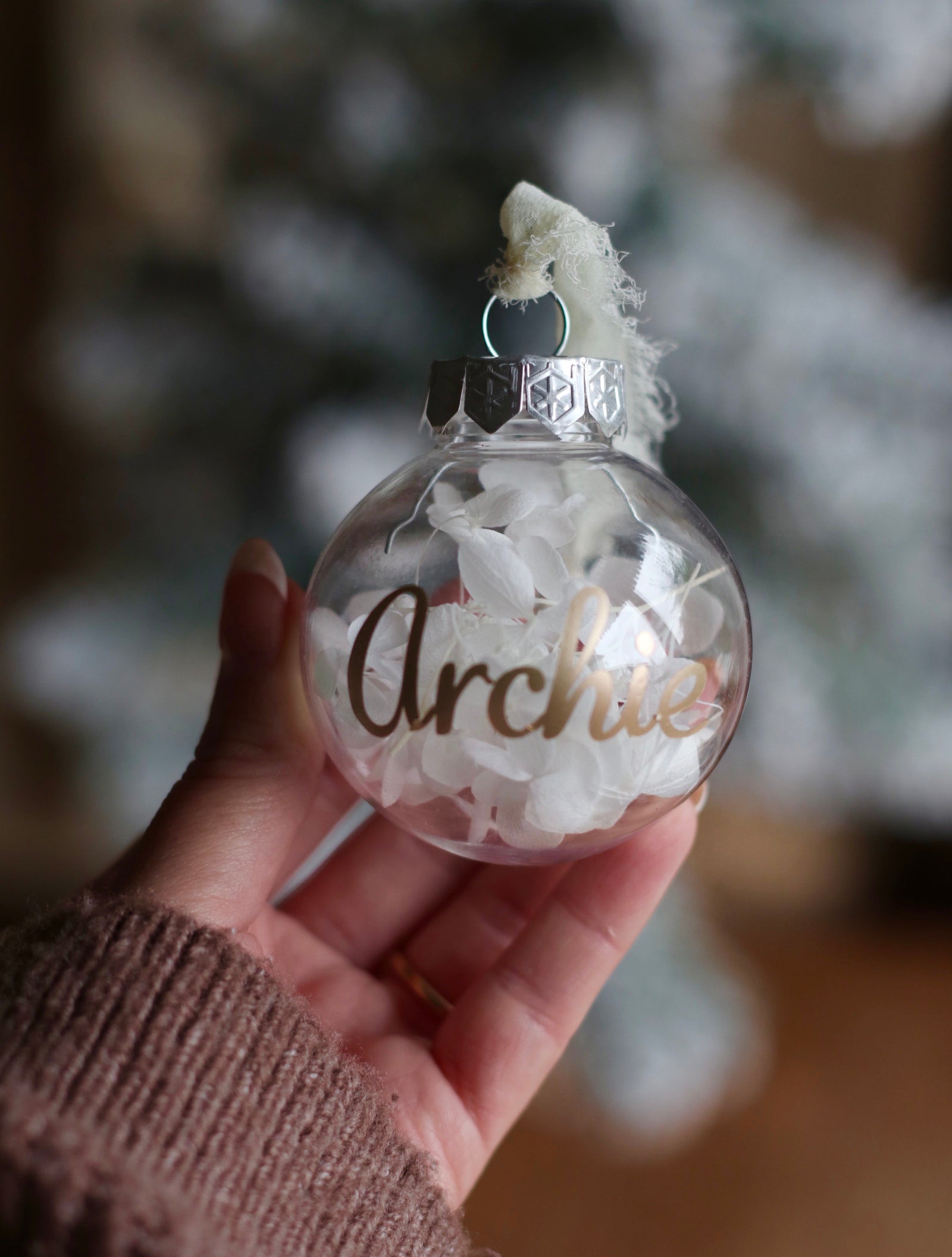 Personalised Christmas Bauble