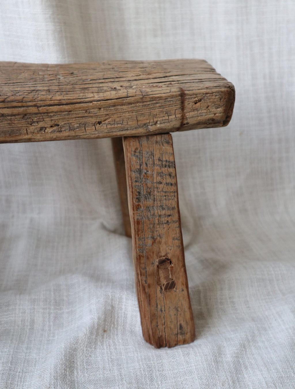 Rustic Antique Small Stool
