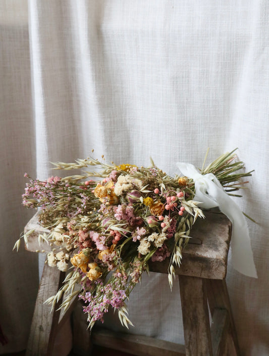 Primrose | Spring Pastel Dried Flower Bouquet