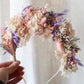 Pastel Dried Flower Crown