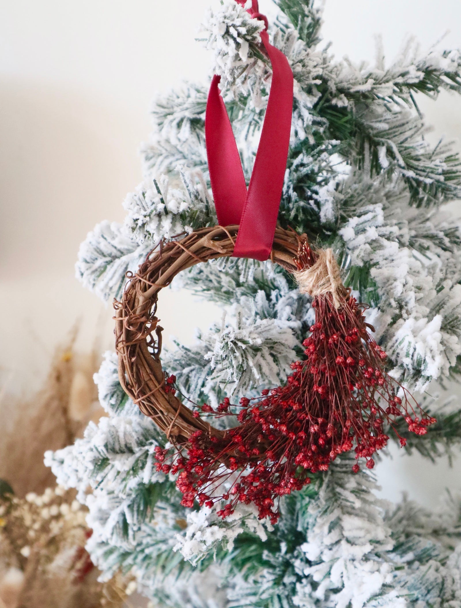 Mini Dried Flower Wreaths