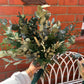Emerald | Green Eucalyptus Dried Flower Wedding Bouquet