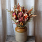 Enid Rustic Dried Flower Wedding Bouquet