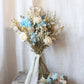 Lottie Blue, White & Yellow Bridal Bouquet