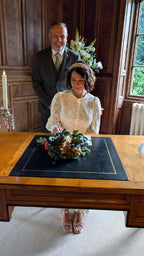 Faye Autumn Dried Wedding Bouquet