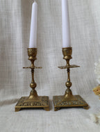 Pair of Brass Candlesticks