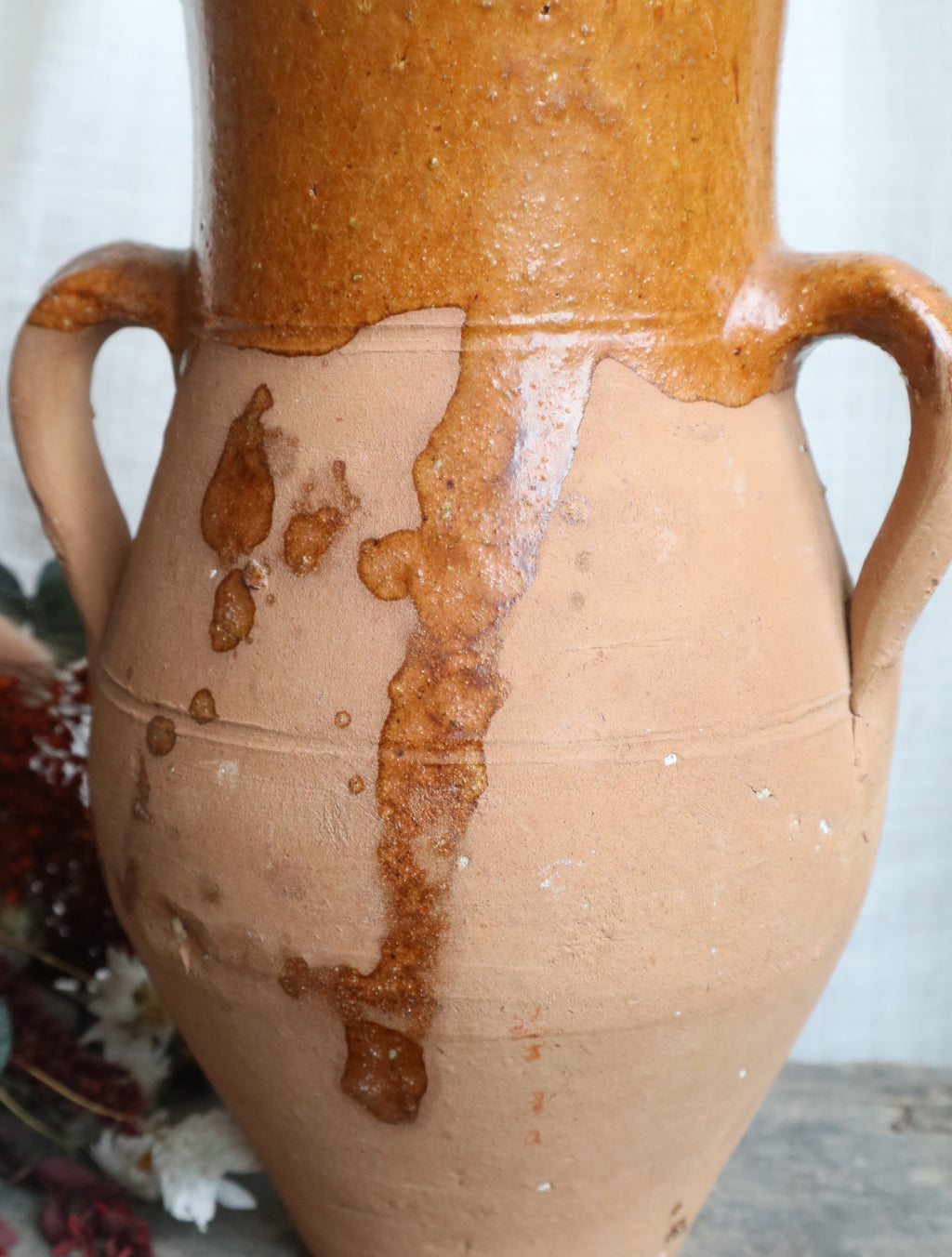 Antique Terracotta Large Vase