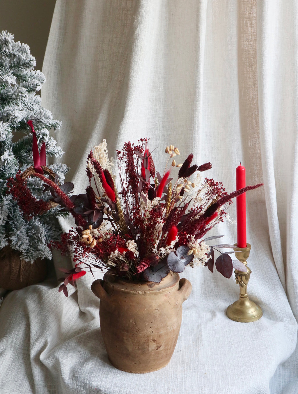 Bell | Christmas Dried Flower Bouquet