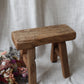 Rustic Antique Small Stool
