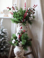 Carol Red Berry Artificial Bouquet