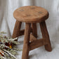 Round Antique Small Stool