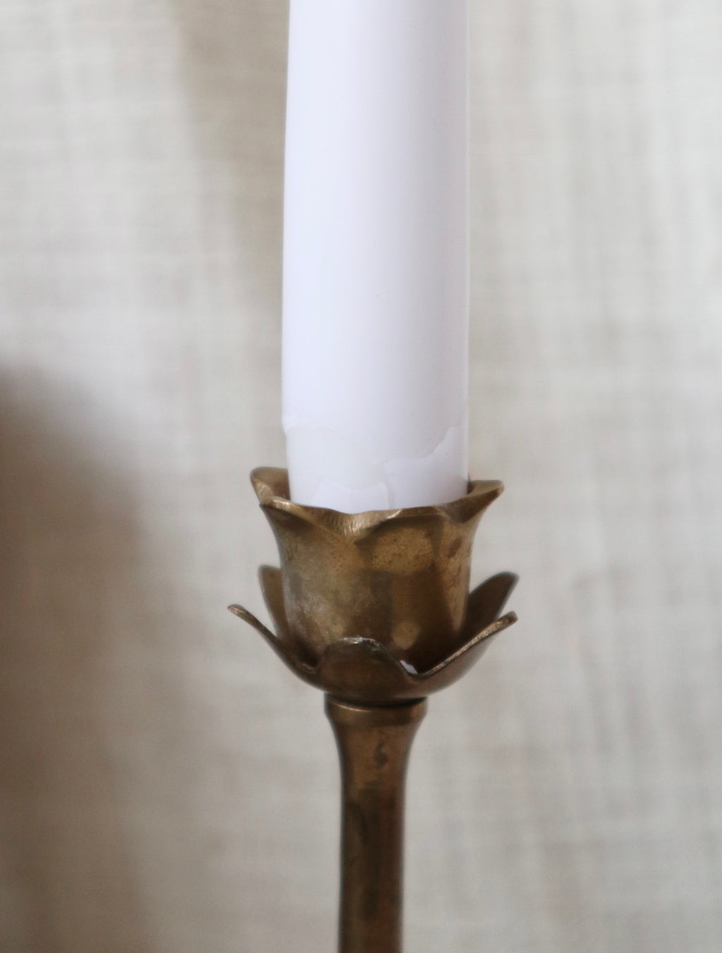 Flower Antique Candlestick