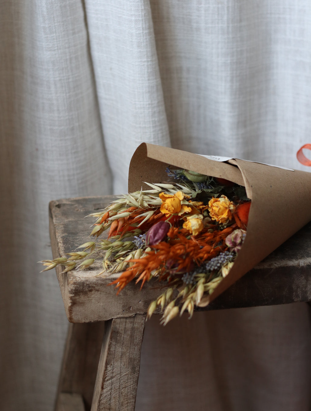 Cleo Small Autumn Dried Flower Bouquet