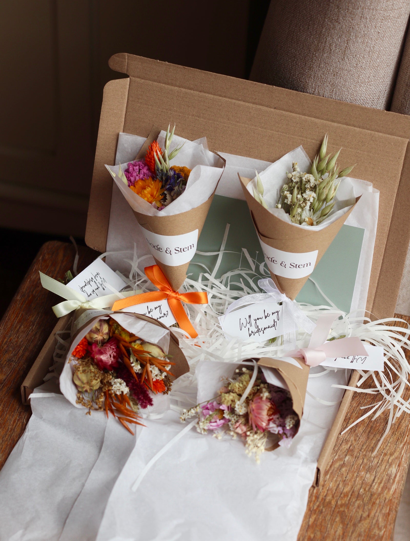 Mini Bridesmaid Proposal Bunches