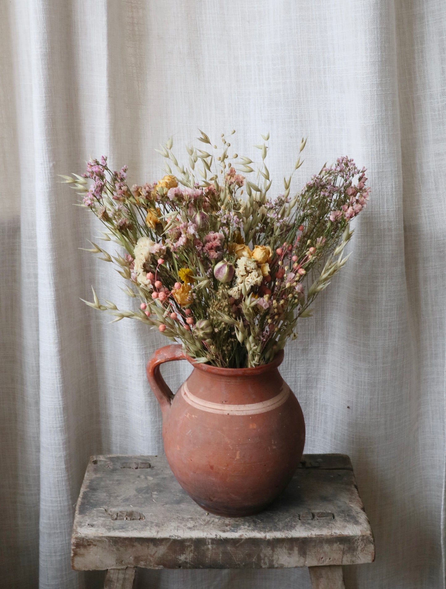 Primrose | Spring Pastel Dried Flower Bouquet