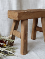Rustic Antique Small Stool