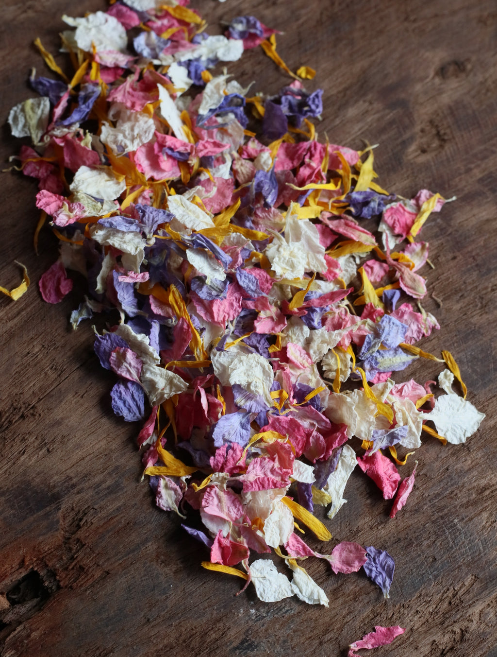 Summer Dried Flower Confetti Bags