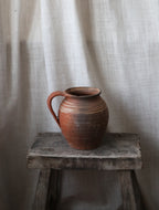 Antique Terracotta Stripe Vase