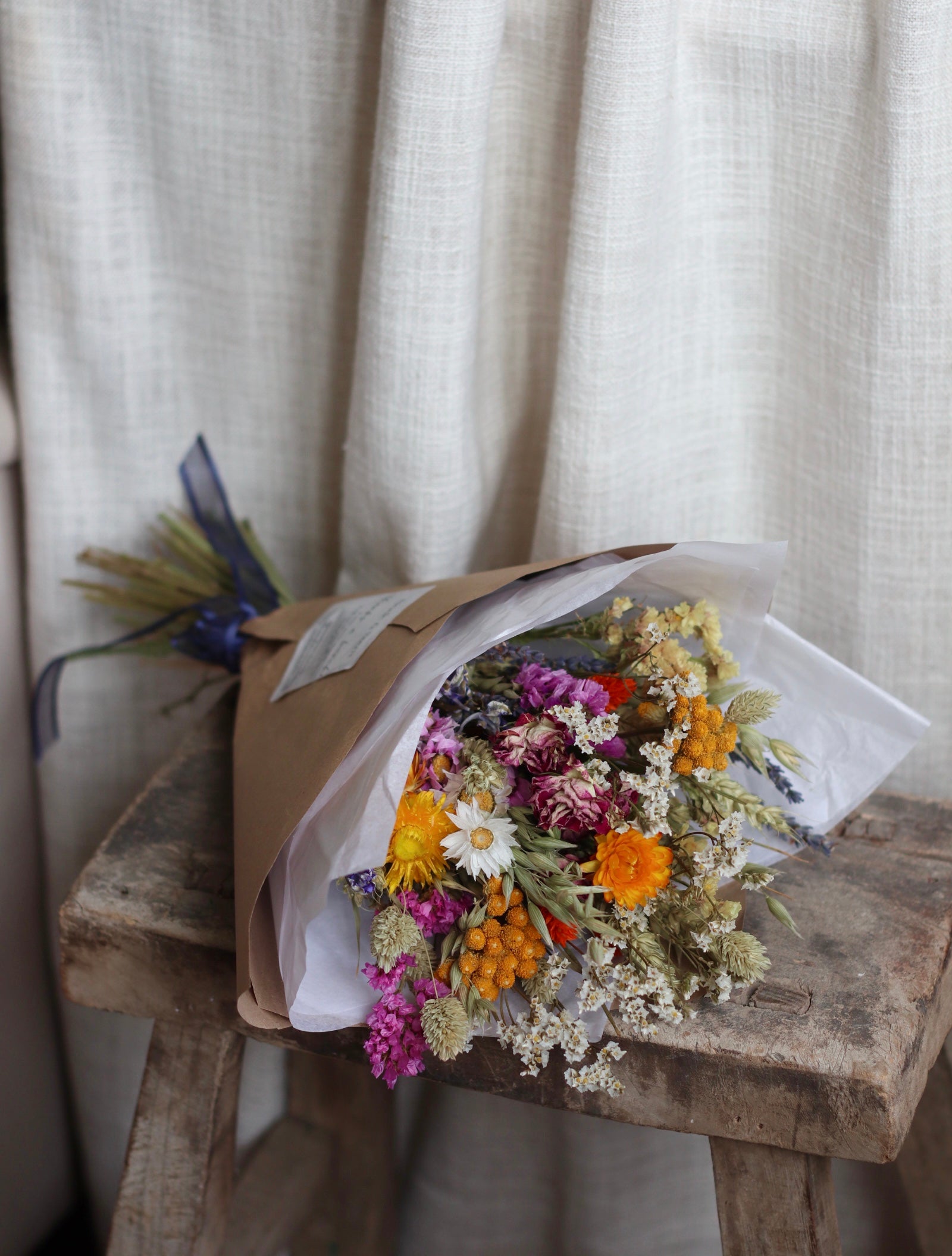 Ada Colourful Dried Flower Bouquet