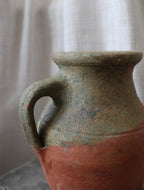 Antique Green Terracotta Vase