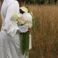 Calla | White & Green Artificial Flower Bouquet