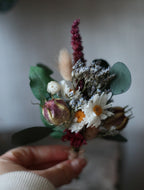Imogen Burgundy Dried Flower Bouquet