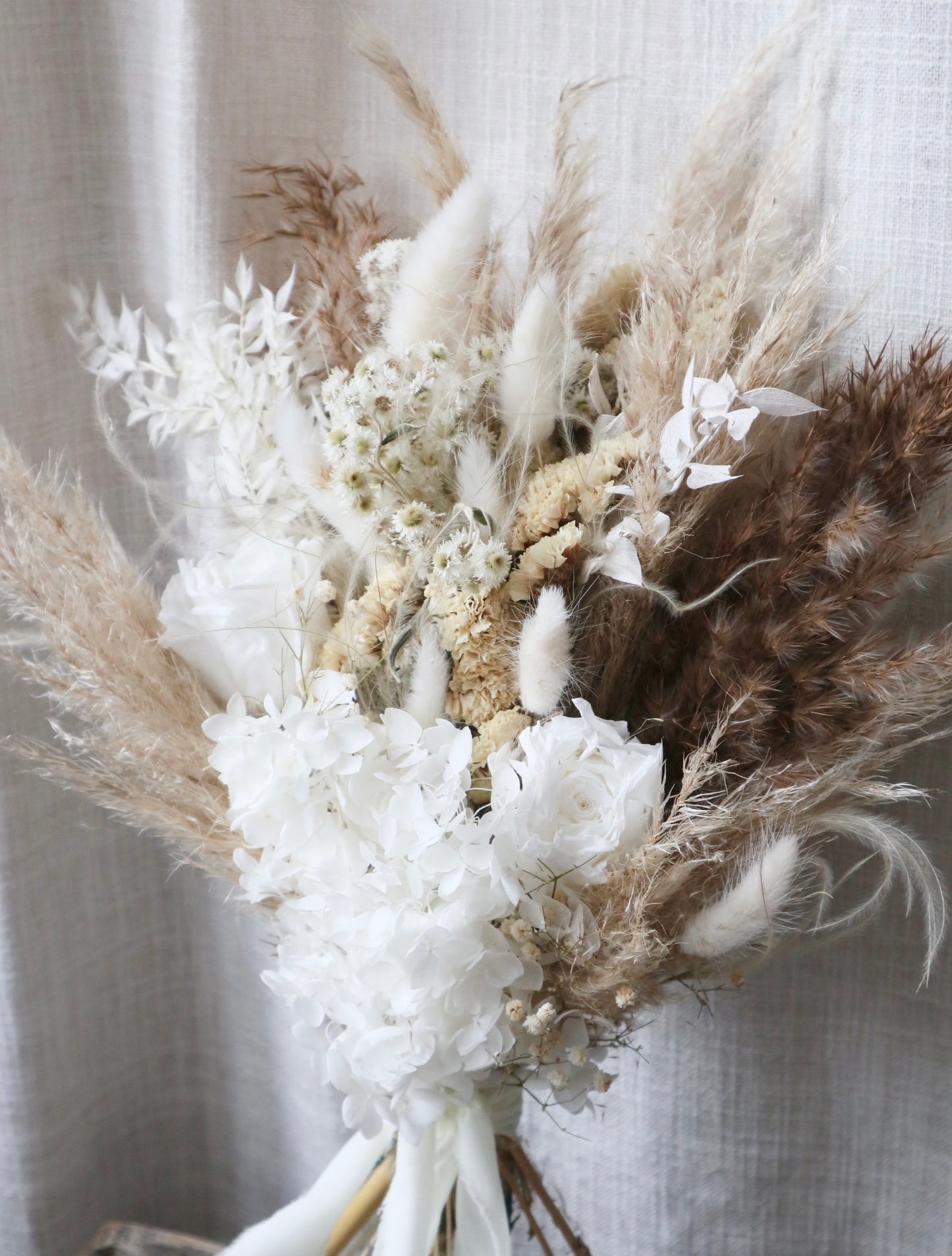 Bonnie | Neutral Luxury Dried Flower Bouquet