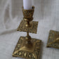 Pair of Brass Candlesticks