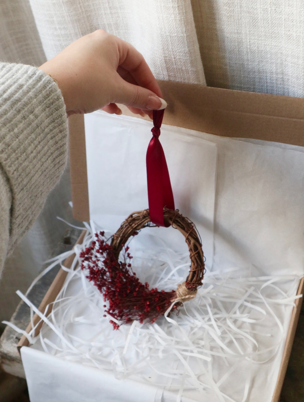Mini Dried Flower Wreaths