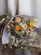 Mari Orange Dried Flower Bouquet