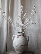 Artificial White Berry Stem