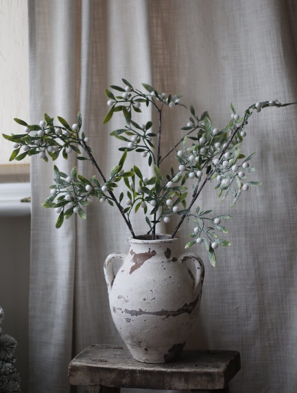 Artificial Mistletoe Branch