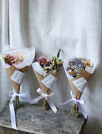 Mini Spring Bouquets, 3 Variations.