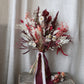 Magenta | Pink, Peach & Burgundy Dried Flower Bouquet