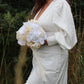 Ffion | White Rose & Hydrangea Bridal Bouquet