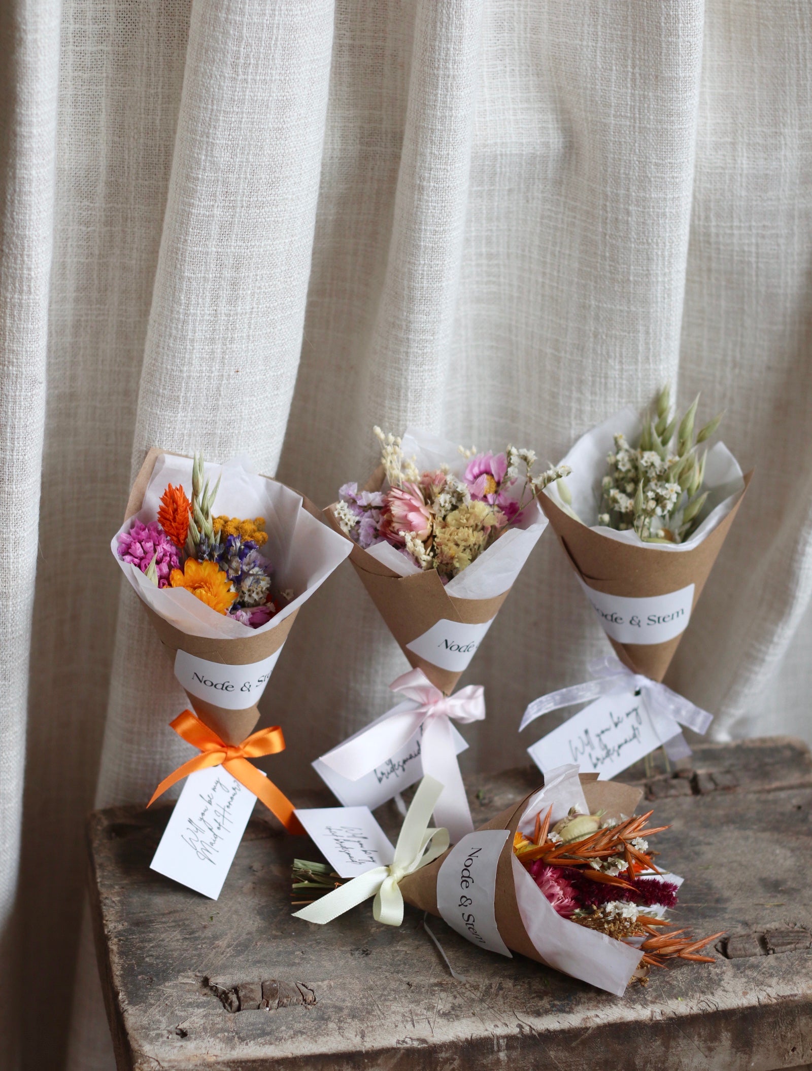 Mini Bridesmaid Proposal Bunches
