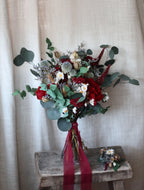 Imogen Burgundy Dried Flower Bouquet