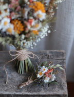 Betsy Cottage Dried Flower Bridal Bouquet