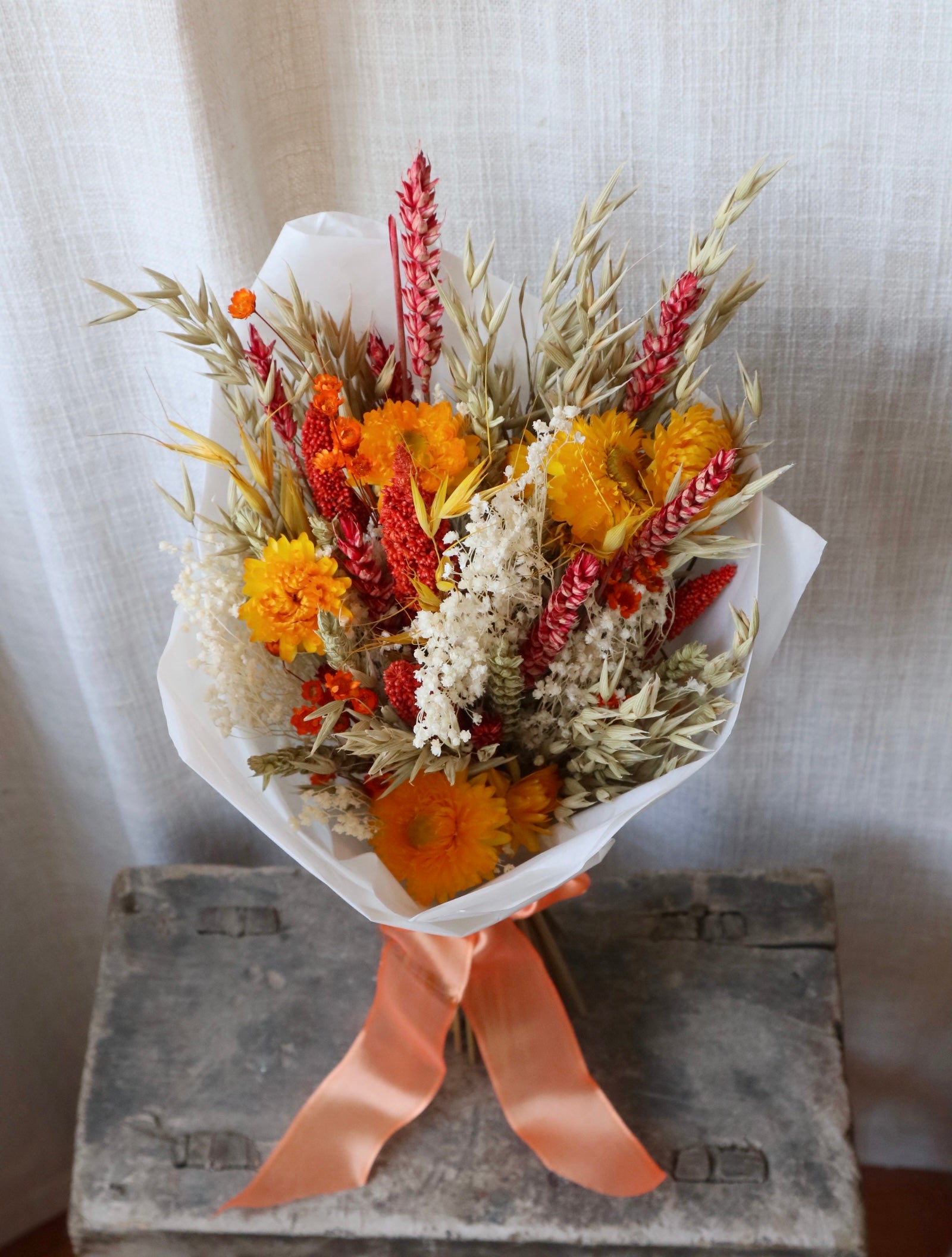 Nadia Autumn Dried Flower Bouquet