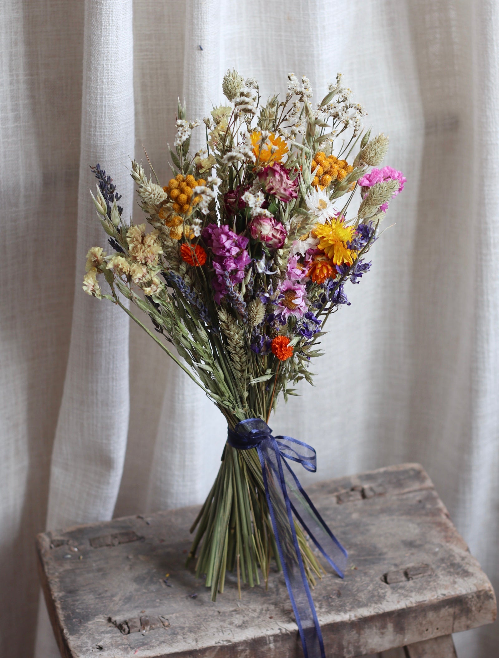 Ada Colourful Dried Flower Bouquet