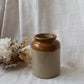 Vintage Stoneware Large Storage Jar