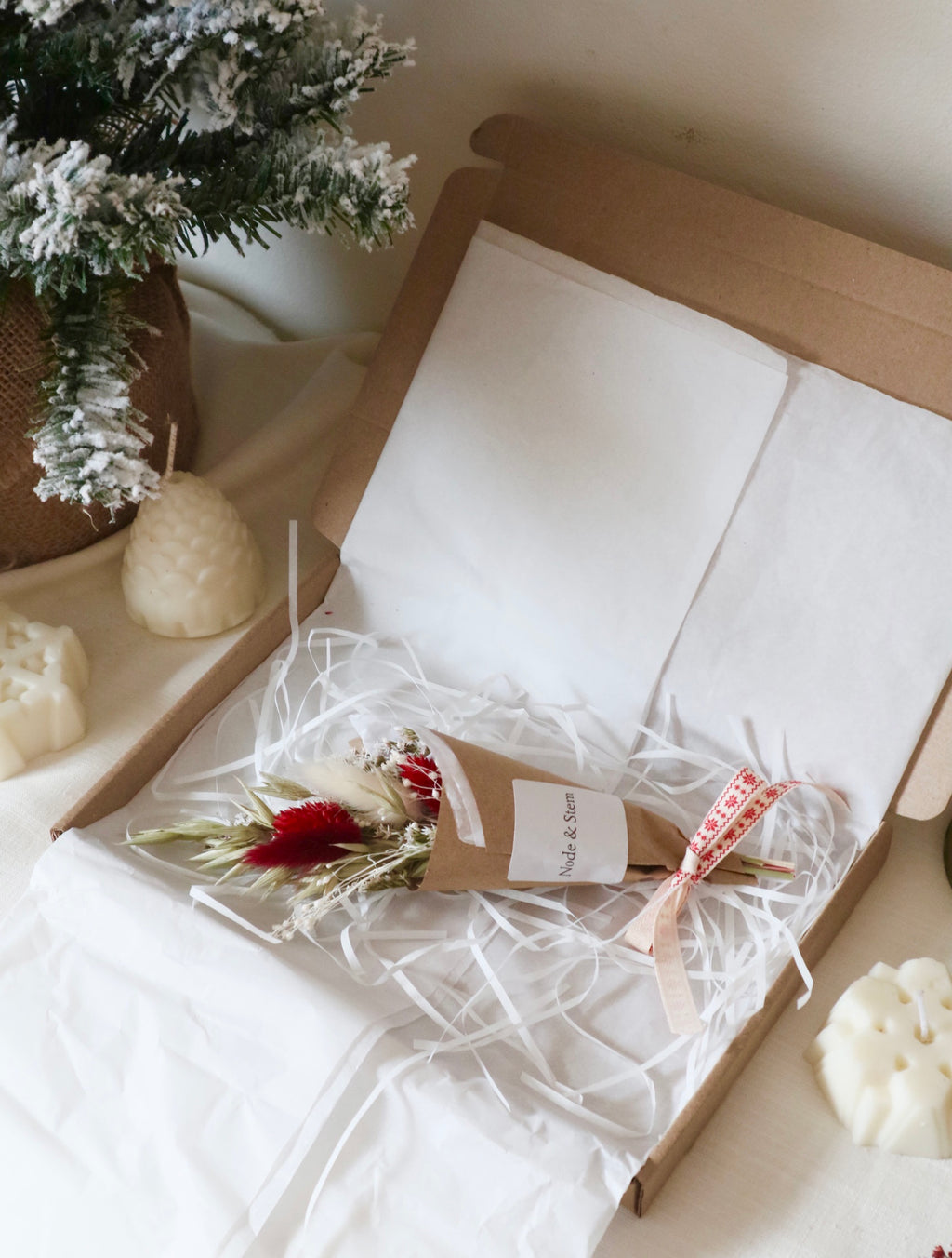 Mini Christmas Dried Flower bouquet